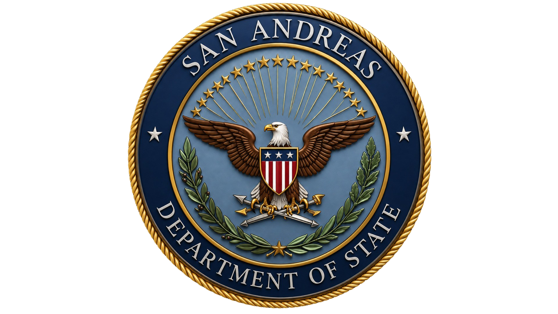 San Andreas Department Of State logo